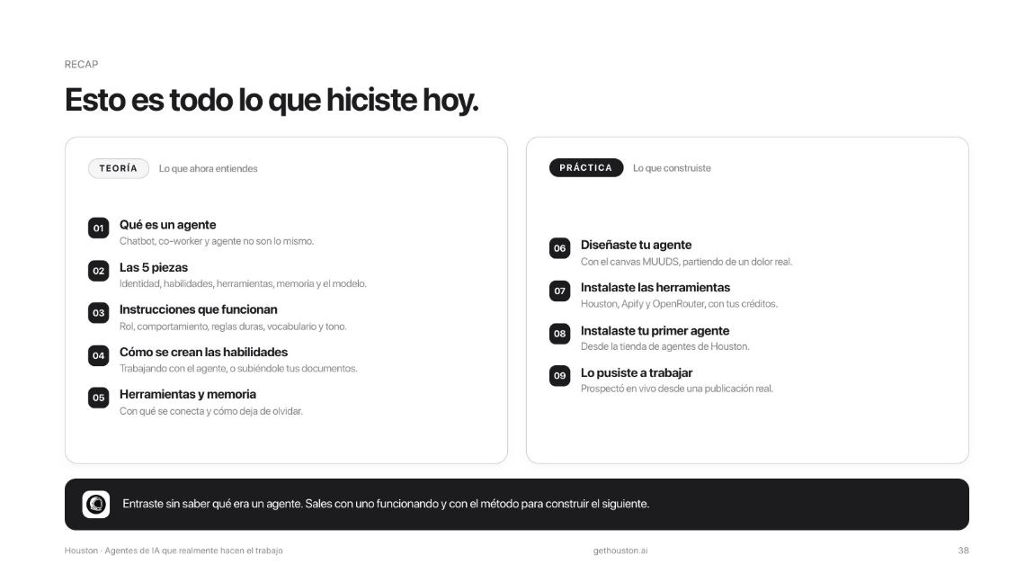 Recap de todo lo que se hizo en el bootcamp
